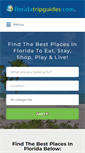 Mobile Screenshot of floridatripguides.com